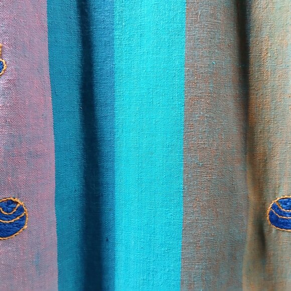 Vintage Josefa Mexican Cotton Caftan - Picture 7 of 7